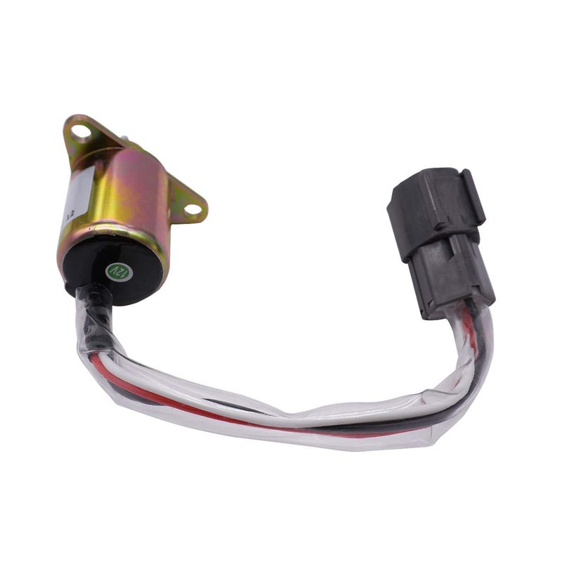 AIB2C Fuel Shut Off Solenoid 119233-77932 for Yanmar 1503ES-12S5SUC12S Woodward M810324 John Deere - Image 2